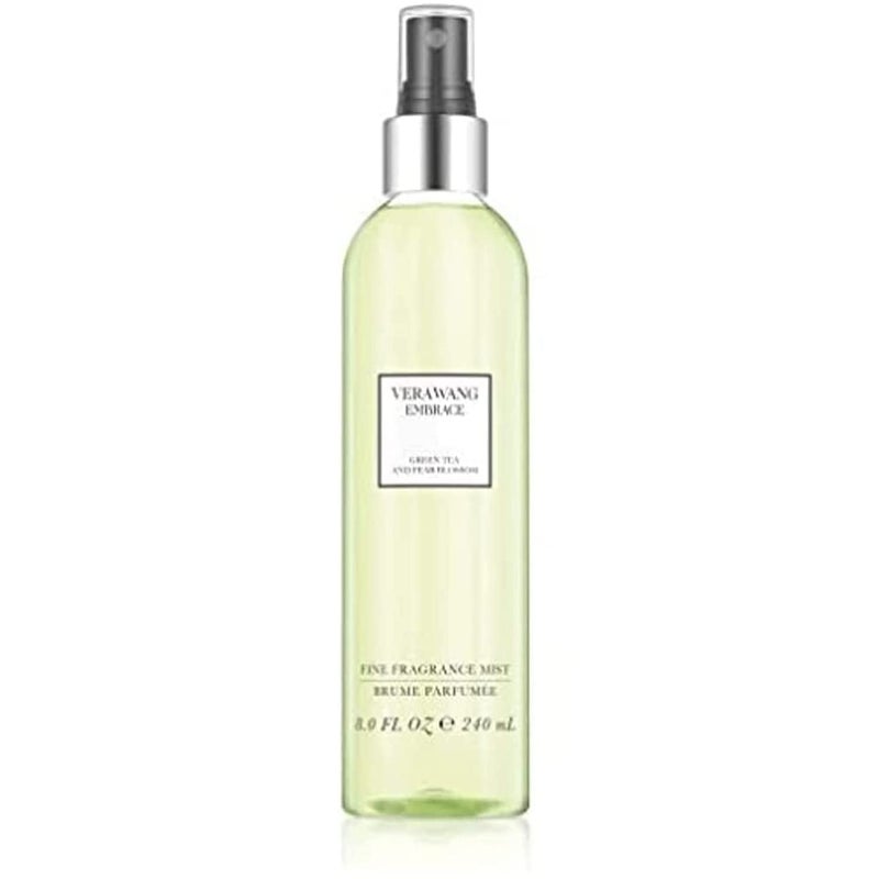 Vera Wang Embrace Green Tea and Pear Blossom Body Mist 8.1 fl oz (Pack of 1), Notes of Earthiness, Peony, and Sandalwood, Women's Fragrance, Long Lasting, Everyday Fragrance - Image 1